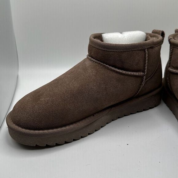 CUSHIONAIRE Women's pull on boot 6.5 TAUPE - Picture 7 of 7